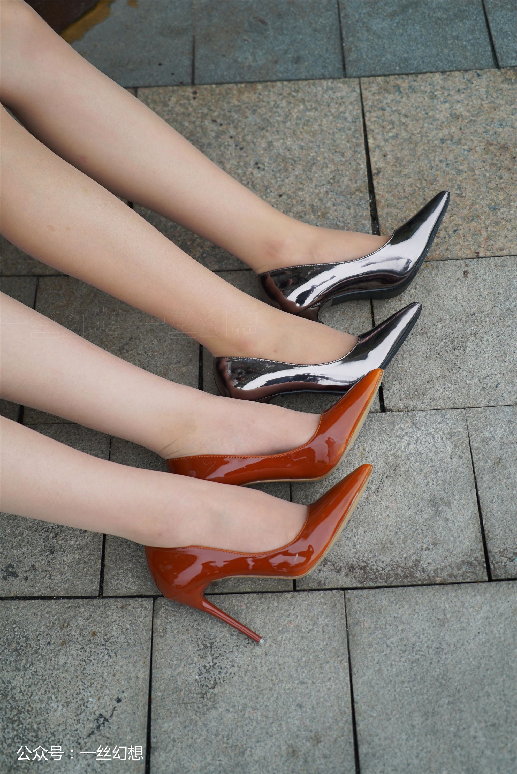 高丝女子图鉴 袜小喵×一丝幻想 NZ030 &茜茜